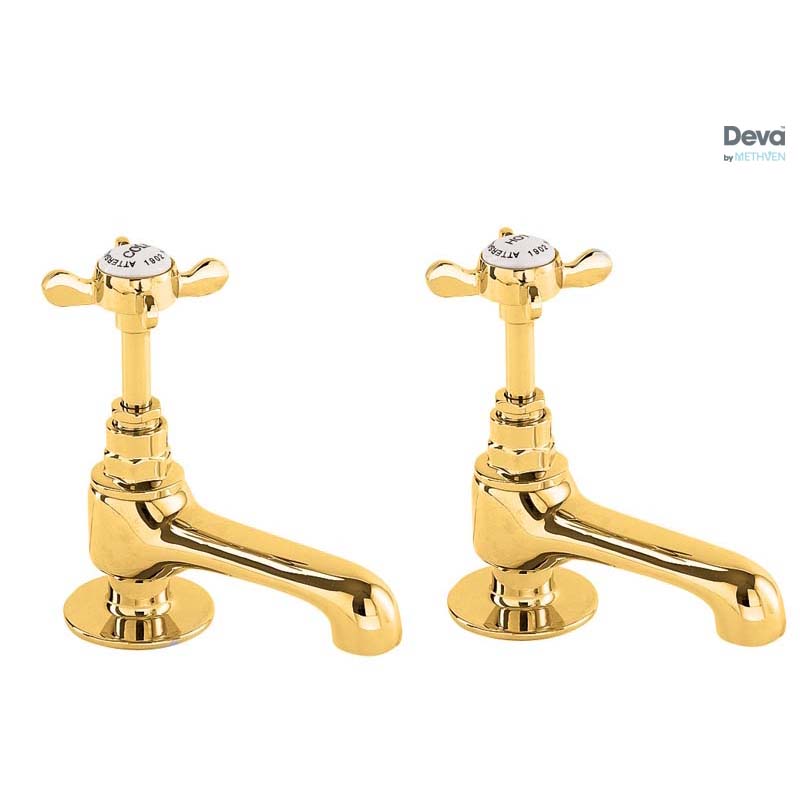 Coronation Gold Basin Taps